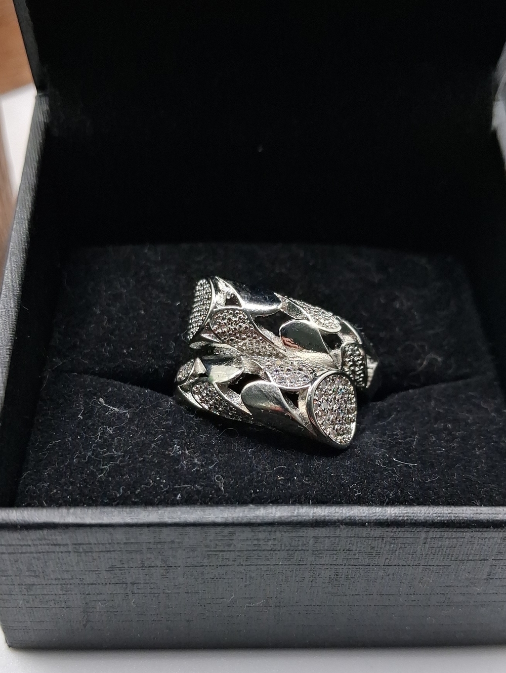 Pavé Statement Ring - Size 8.5 R829
